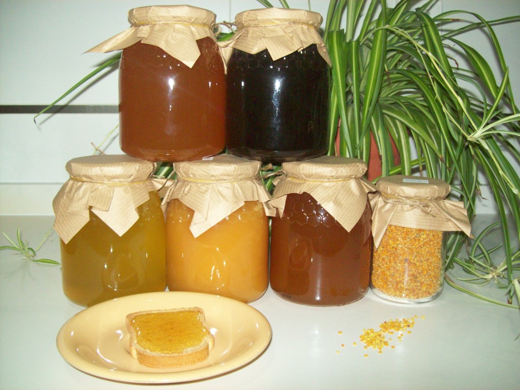 VARIEDAD EN MIEL Y POLEN